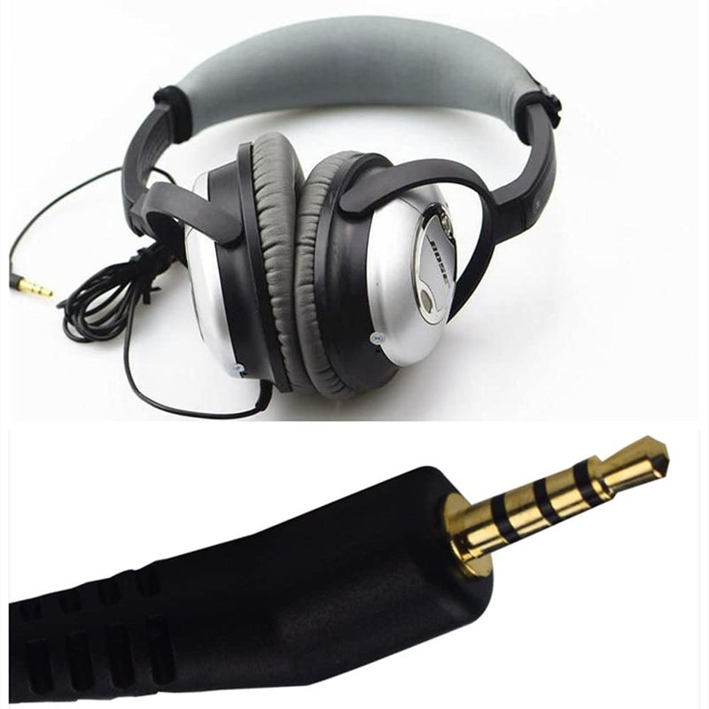 Saipomor QC3 Replacement Audio Cable Compatible with Bose QuietComfort 3 QC3 Headphones - Image 3